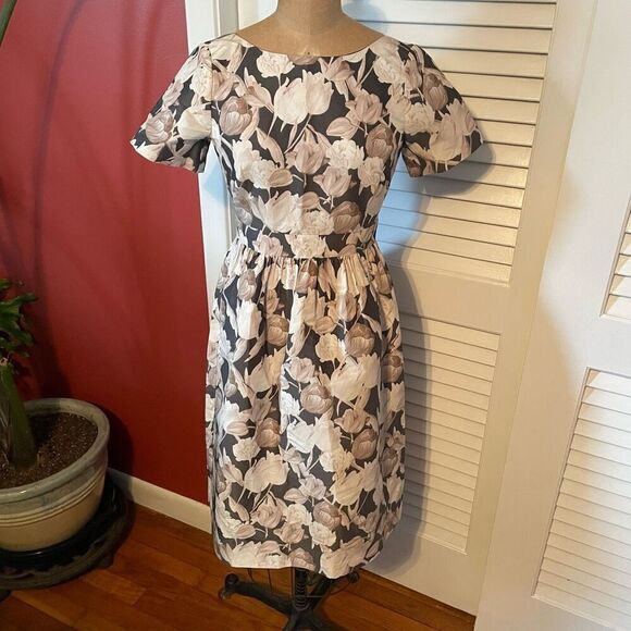 J CREW COLLECTION | floral a line dress NWT SIZE 0 $425 - Picture 1 of 12